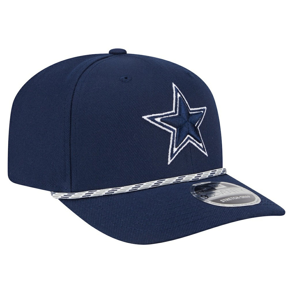 Dallas Cowboys New Era Gameday Multi Rope 9SEVENTY Stretch-Snap Hat Navy