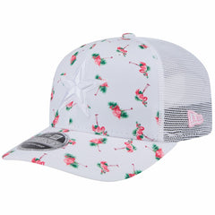 Dallas Cowboys New Era Adventure Flamingo Pattern 9SEVENTY Stretch-Snap Hat White