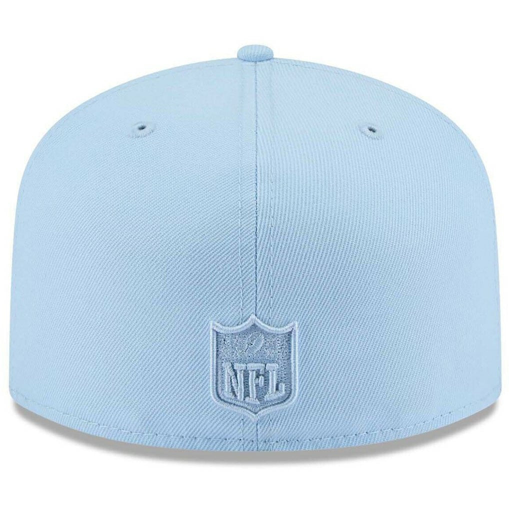Dallas Cowboys New Era Color Pack A-Frame 59FIFTY Fitted Hat Light Blue
