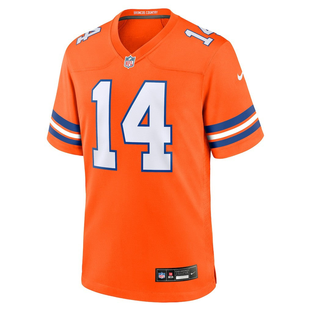 Nike Courtland Sutton Denver Broncos Alternate Game Jersey Orange