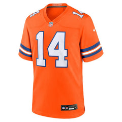 Nike Courtland Sutton Denver Broncos Alternate Game Jersey Orange