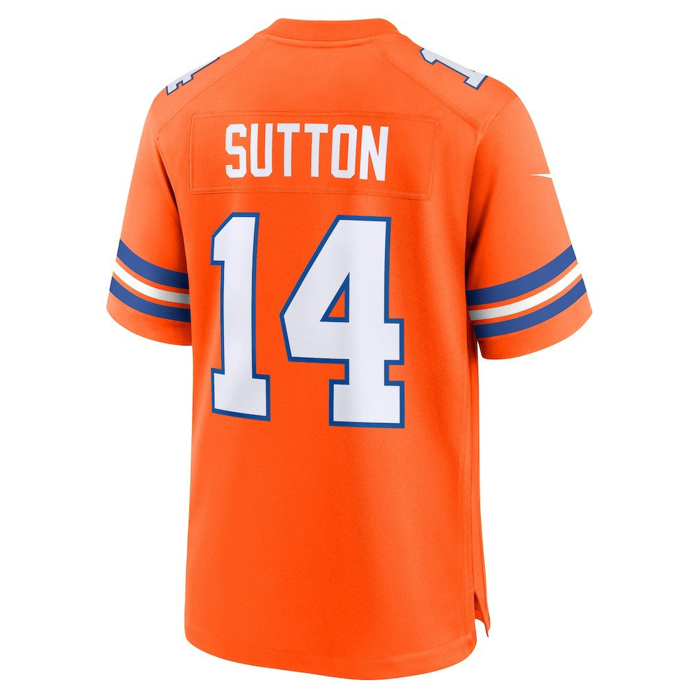 Nike Courtland Sutton Denver Broncos Alternate Game Jersey Orange