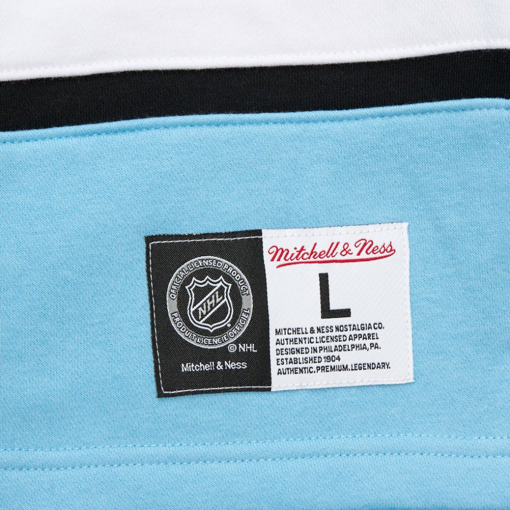 Utah Hockey Club Mitchell & Ness Heritage Lace-Up Pullover Sweatshirt - Black - NHL 201906424