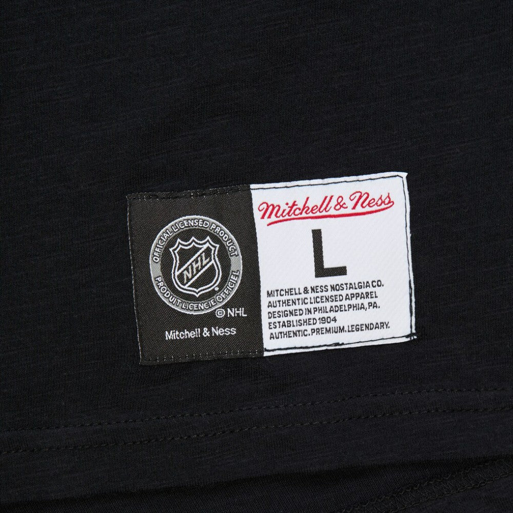 Utah Hockey Club Mitchell & Ness Legendary Slub Long Sleeve Raglan T-Shirt - Black/Light Blue - NHL 201906425