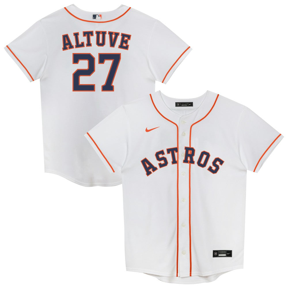 Jose Altuve Houston Astros Nike Preschool Home Replica Jersey - White - Nike Sale