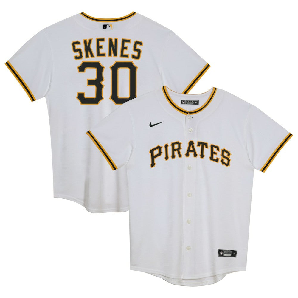 Paul Skenes Pittsburgh Pirates Nike Preschool Home Replica Player Jersey - White - Nike Sale