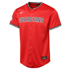 Cleveland Guardians Youth Alternate 2 Limited Jersey - Red - MLB on Sale