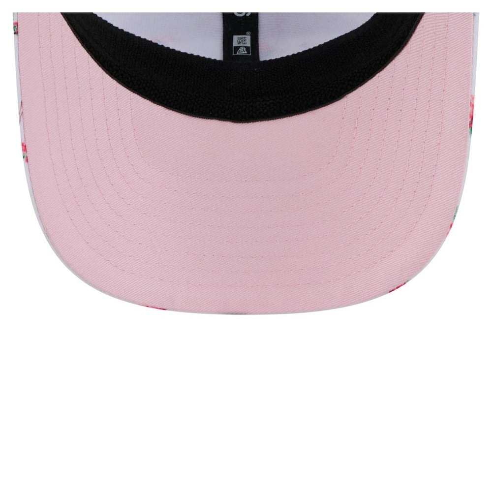 Los Angeles Chargers New Era Adventure Flamingo Pattern 9SEVENTY Stretch-Snap Hat White