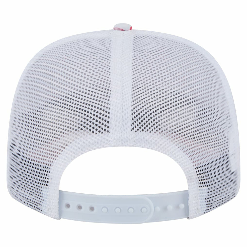 Miami Dolphins New Era Adventure Flamingo Pattern 9SEVENTY Stretch-Snap Hat White