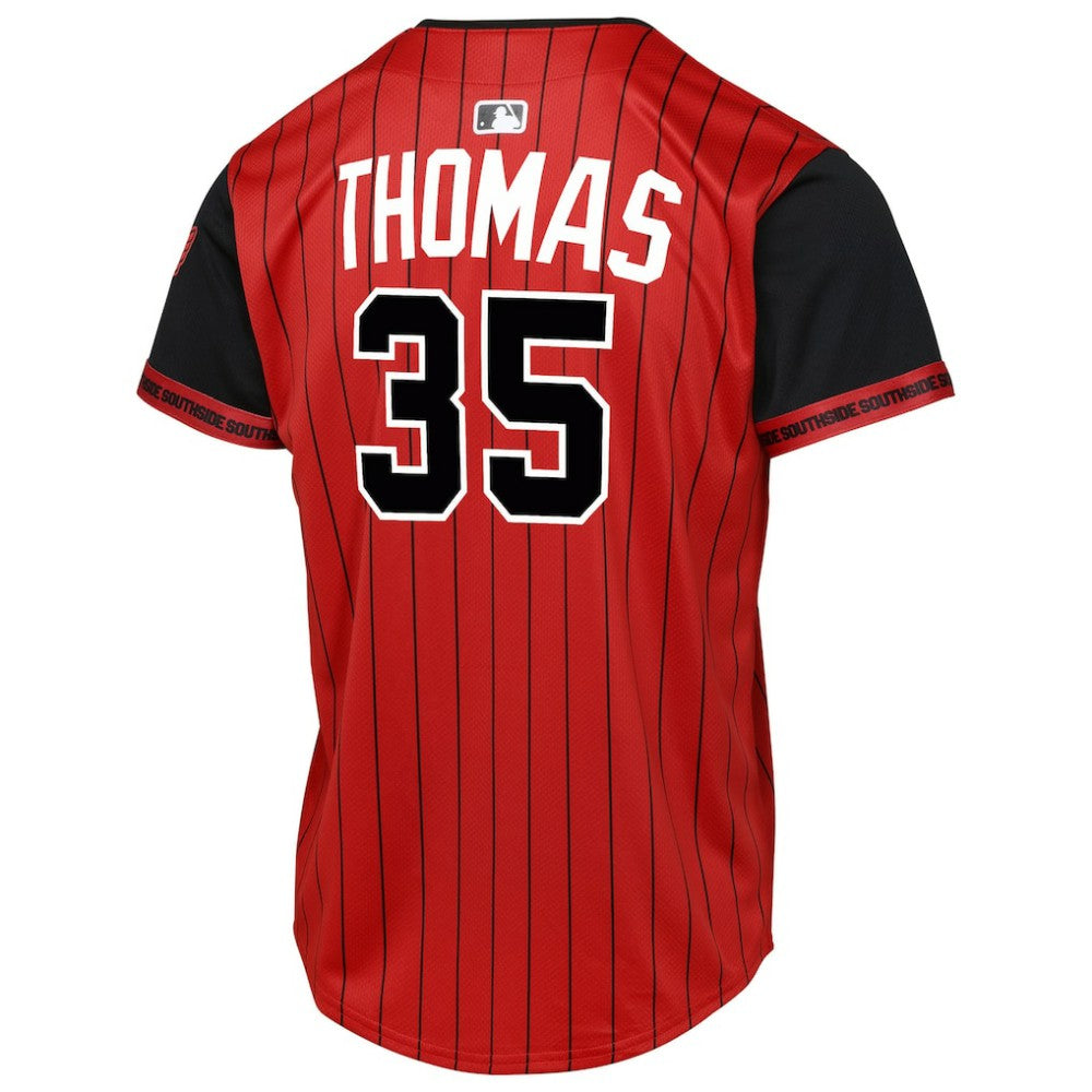 Frank Thomas Chicago White Sox Youth 2025 City Connect Limited Player Jersey - Red/Black - MLB Sale