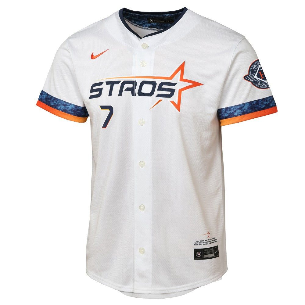 Craig Biggio Houston Astros Nike Youth 2025 City Connect Limited Player Jersey - White - Nike Discount
