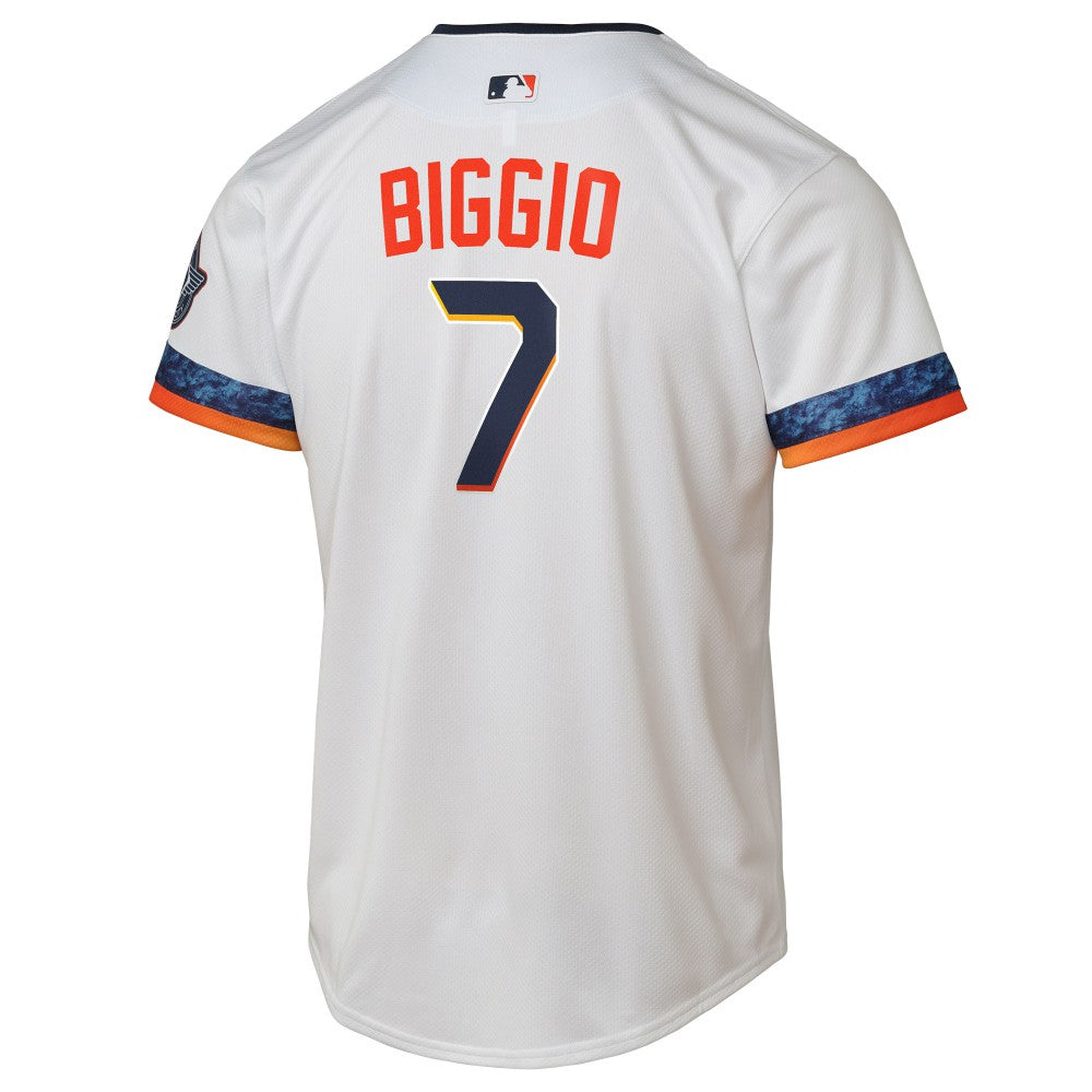 Craig Biggio Houston Astros Nike Youth 2025 City Connect Limited Player Jersey - White - Nike Discount