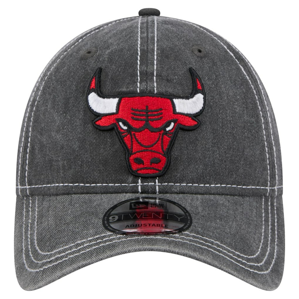 Chicago Bulls Pigment Dyed 9TWENTY Adjustable Hat Black | New Era online