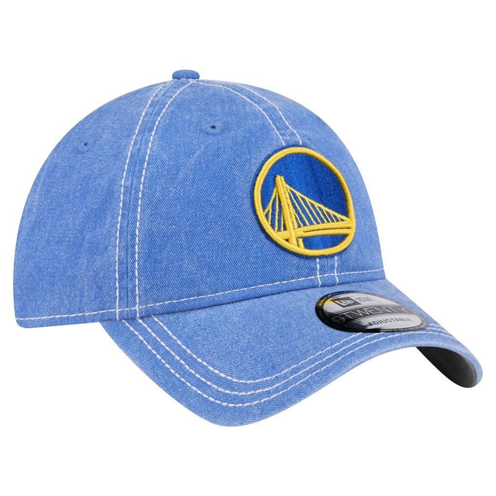 Golden State Warriors Pigment Dyed 9TWENTY Adjustable Hat for sale Royal | New Era online