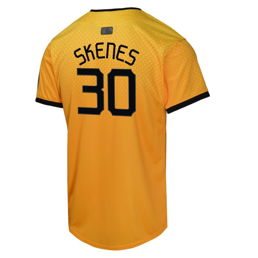 Paul Skenes Pittsburgh Pirates Nike Youth City Connect Limited Jersey  - Gold - Nike Lifestyle