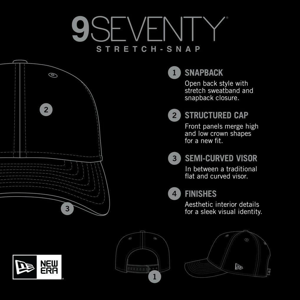 San Francisco 49ers New Era Gameday Multi Rope 9SEVENTY Stretch-Snap Hat Scarlet