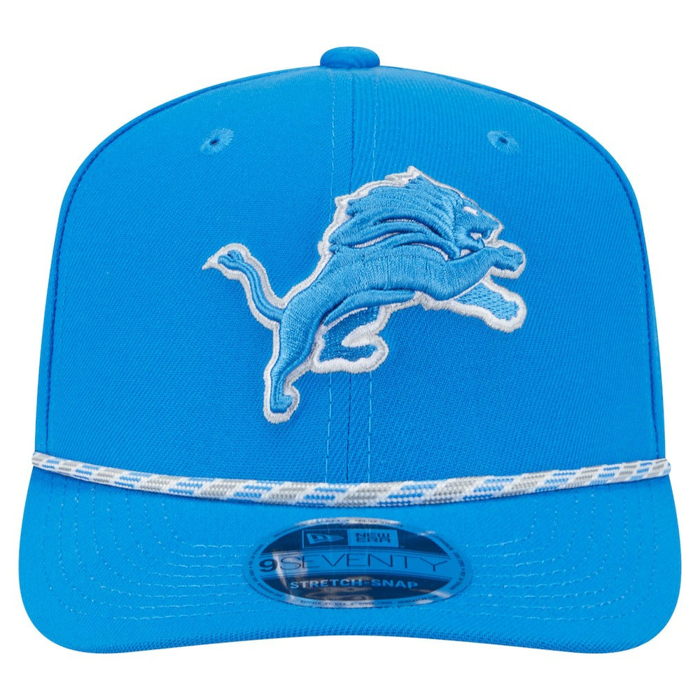Detroit Lions New Era Gameday Multi Rope 9SEVENTY Stretch-Snap Hat Blue