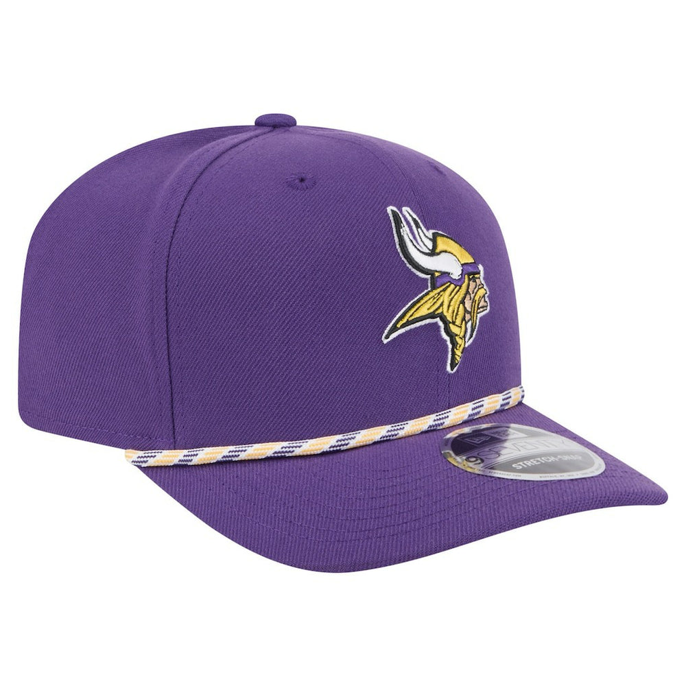 Minnesota Vikings New Era Gameday Multi Rope 9SEVENTY Stretch-Snap Hat Purple