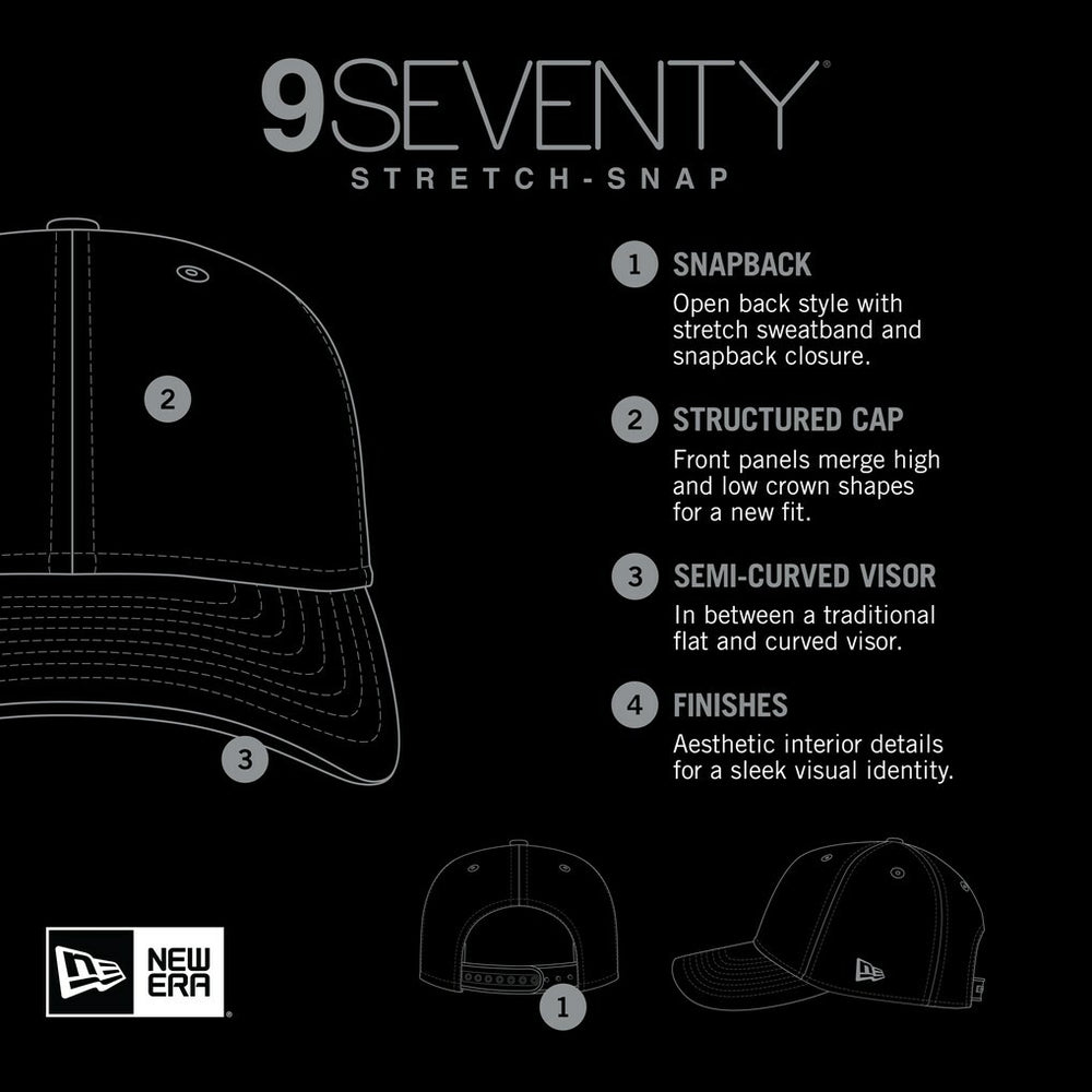 New York Giants New Era Gameday Multi Rope 9SEVENTY Stretch-Snap Hat Royal