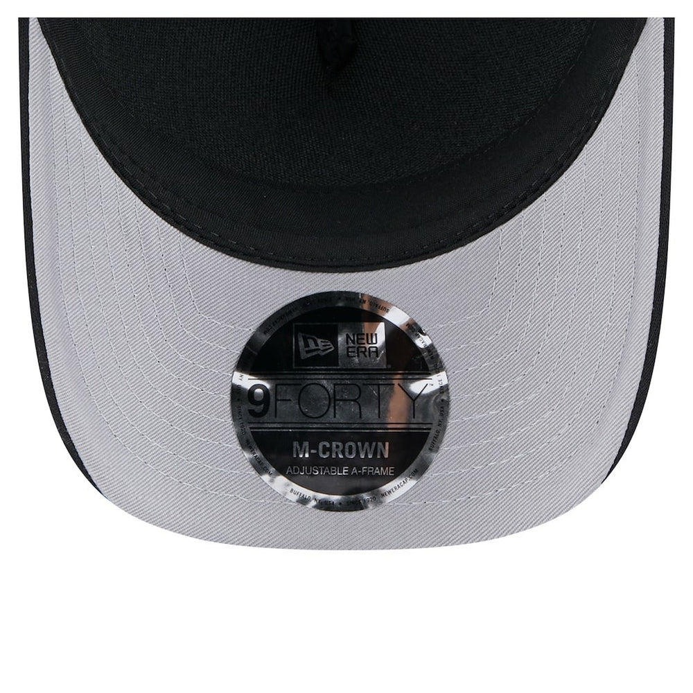 San Francisco 49ers New Era Gradient 9FORTY Adjustable Hat Black