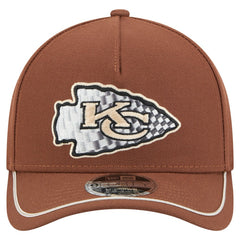 Kansas City Chiefs New Era Motorsport 9FORTY Adjustable Hat Brown