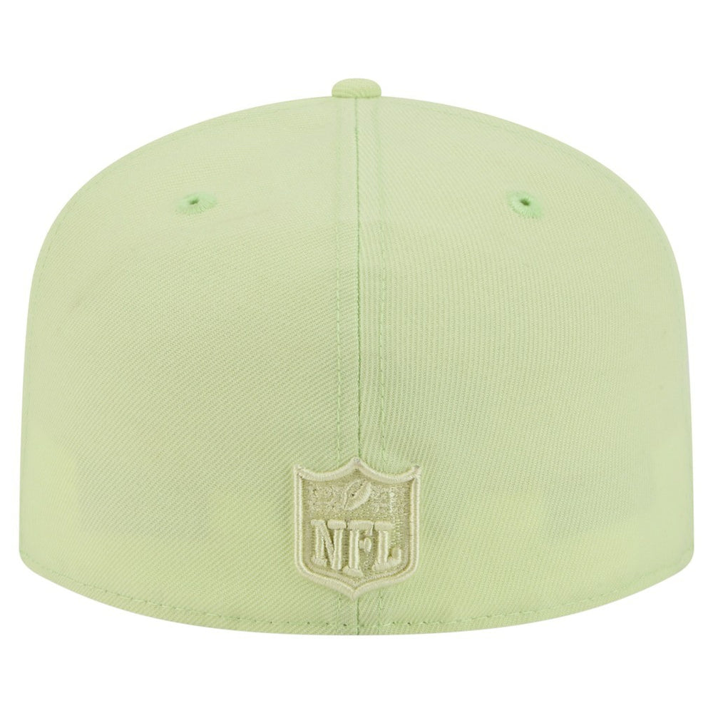 Las Vegas Raiders New Era Color Pack A-Frame 59FIFTY Fitted Hat Light Green