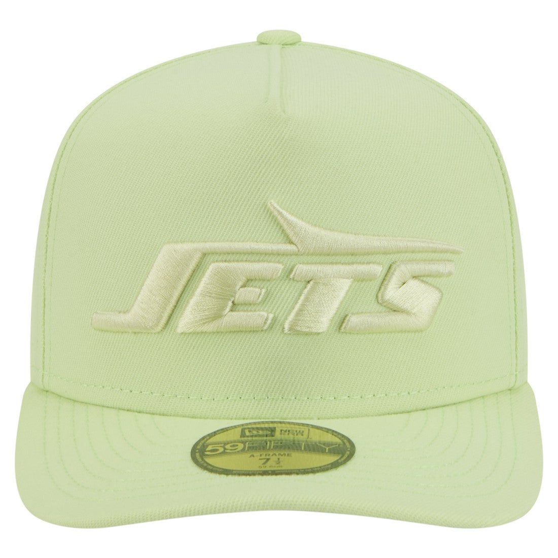 New York Jets New Era Color Pack A-Frame 59FIFTY Fitted Hat Green