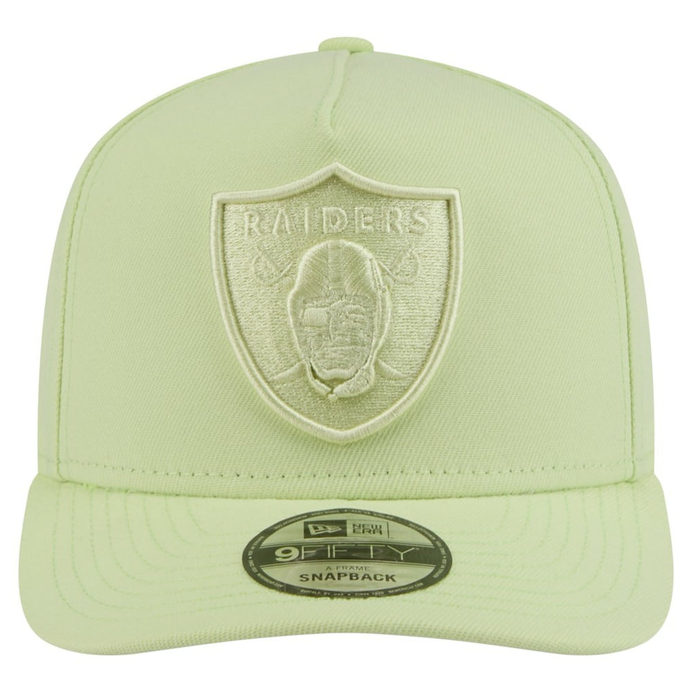 Las Vegas Raiders New Era Color Pack 9FIFTY Snapback Hat Light Green