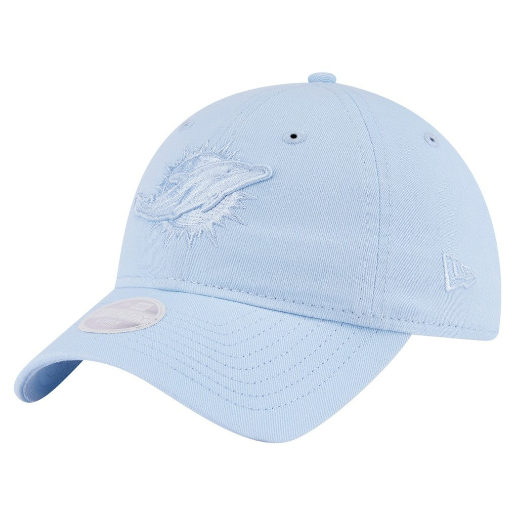 Miami Dolphins New Era Women's Color Pack 9TWENTY Adjustable Hat Light Blue
