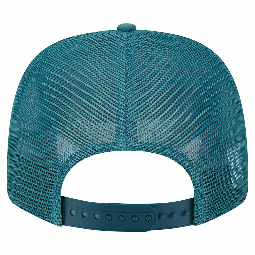 Philadelphia Eagles New Era Main Trucker 9SEVENTY Stretch-Snap Hat Midnight Green