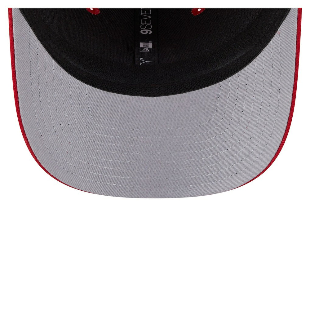 San Francisco 49ers New Era Main Trucker 9SEVENTY Stretch-Snap Hat Scarlet