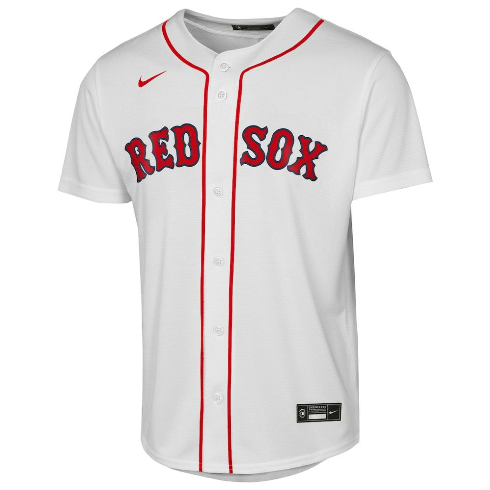 Boston Red Sox Nike Youth Home Replica Jersey - White - Nike Discount