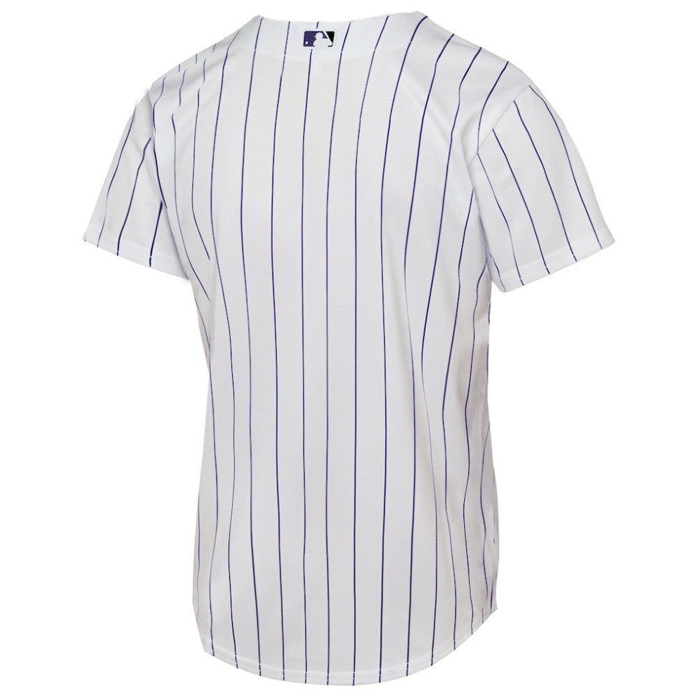 Colorado Rockies Nike Youth Home Replica Jersey - White - Nike Lifestyle