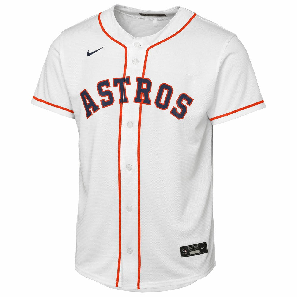 Houston Astros Nike Youth Home Replica Jersey - White - Nike Online
