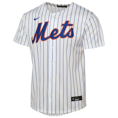 New York Mets Nike Youth Home Replica Jersey - White - Nike Online