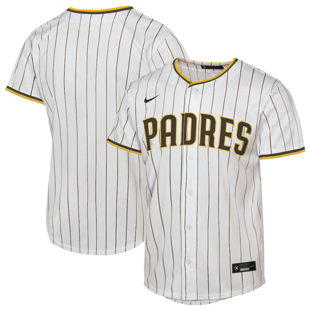 San Diego Padres Nike Youth Home Replica Jersey - White - Nike Lifestyle
