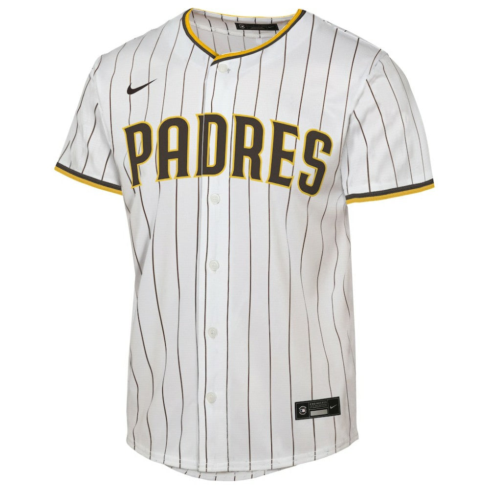 San Diego Padres Nike Youth Home Replica Jersey - White - Nike Lifestyle