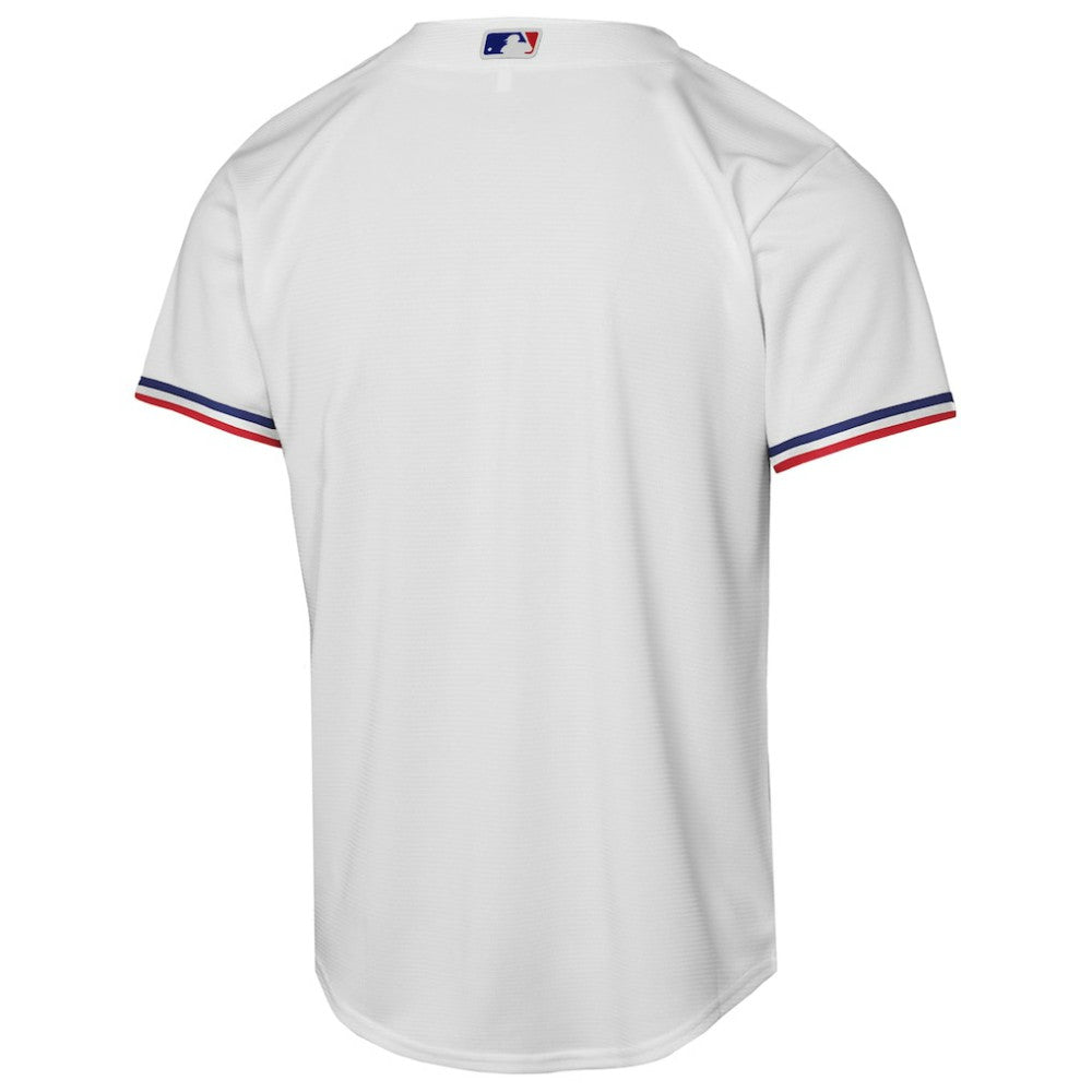 Texas Rangers Nike Youth Home Replica Jersey - White - Nike Online