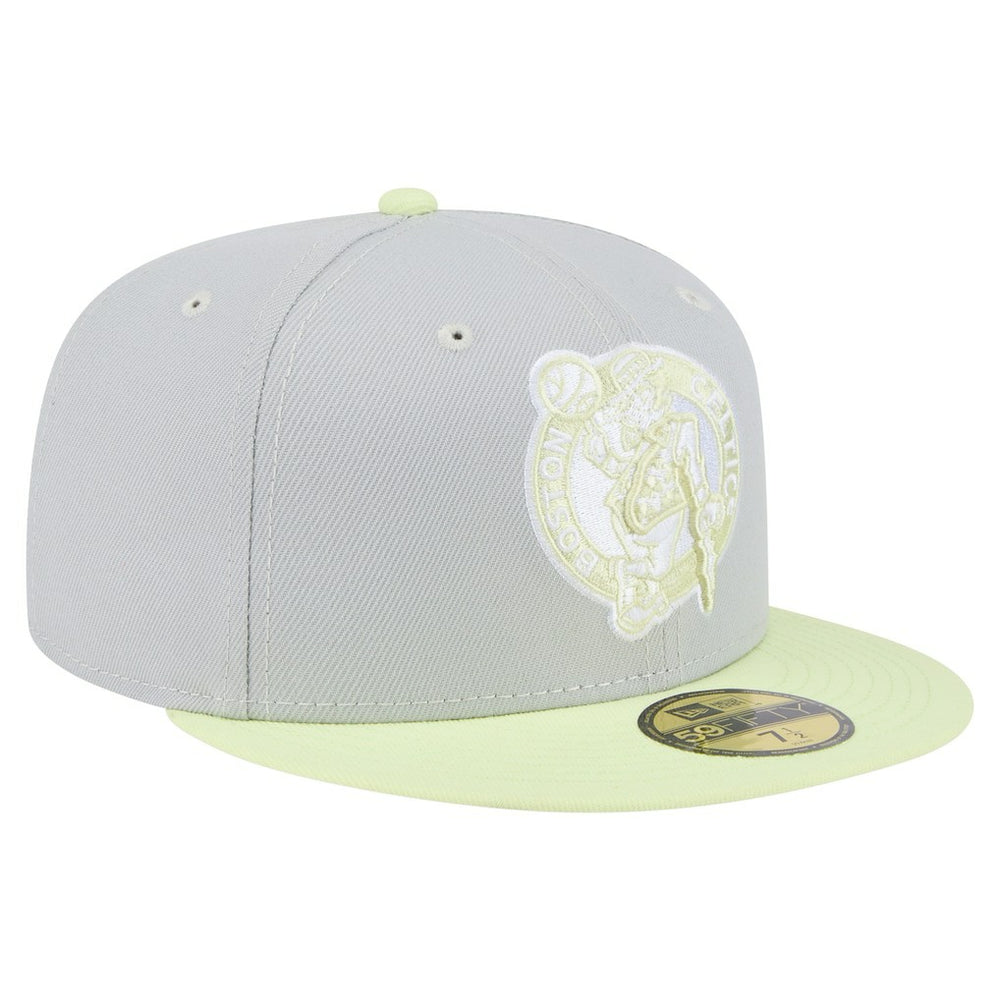 Boston Celtics Color Pack 2-Tone 59FIFTY Fitted Hat Gray/Green | New Era discount
