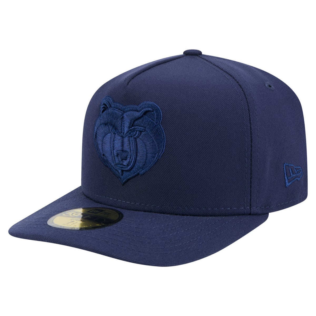Memphis Grizzlies Colorpack A-Frame Pinch Front 59FIFTY Fitted Hat Navy | New Era online