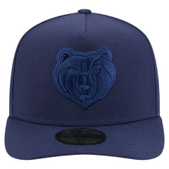 Memphis Grizzlies Colorpack A-Frame Pinch Front 59FIFTY Fitted Hat Navy | New Era online