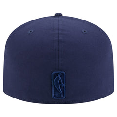 Memphis Grizzlies Colorpack A-Frame Pinch Front 59FIFTY Fitted Hat Navy | New Era online