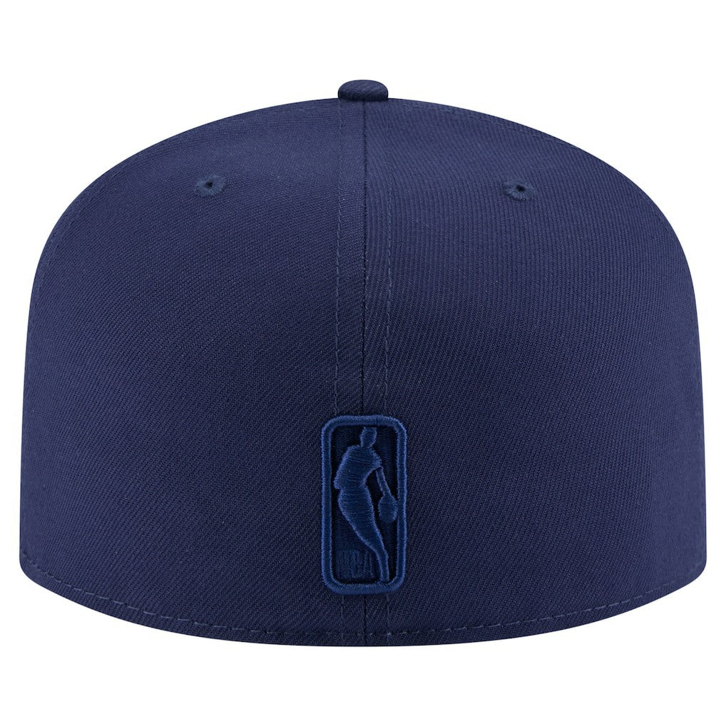 Dallas Mavericks Colorpack A-Frame Pinch Front 59FIFTY Fitted Hat for sale Navy | New Era discount