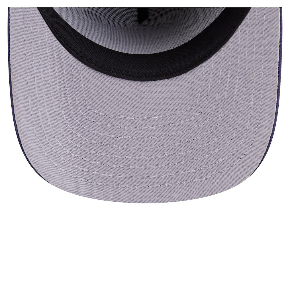 Golden State Warriors Colorpack A-Frame Pinch Front 59FIFTY Fitted Hat for sale Navy | New Era Near Me