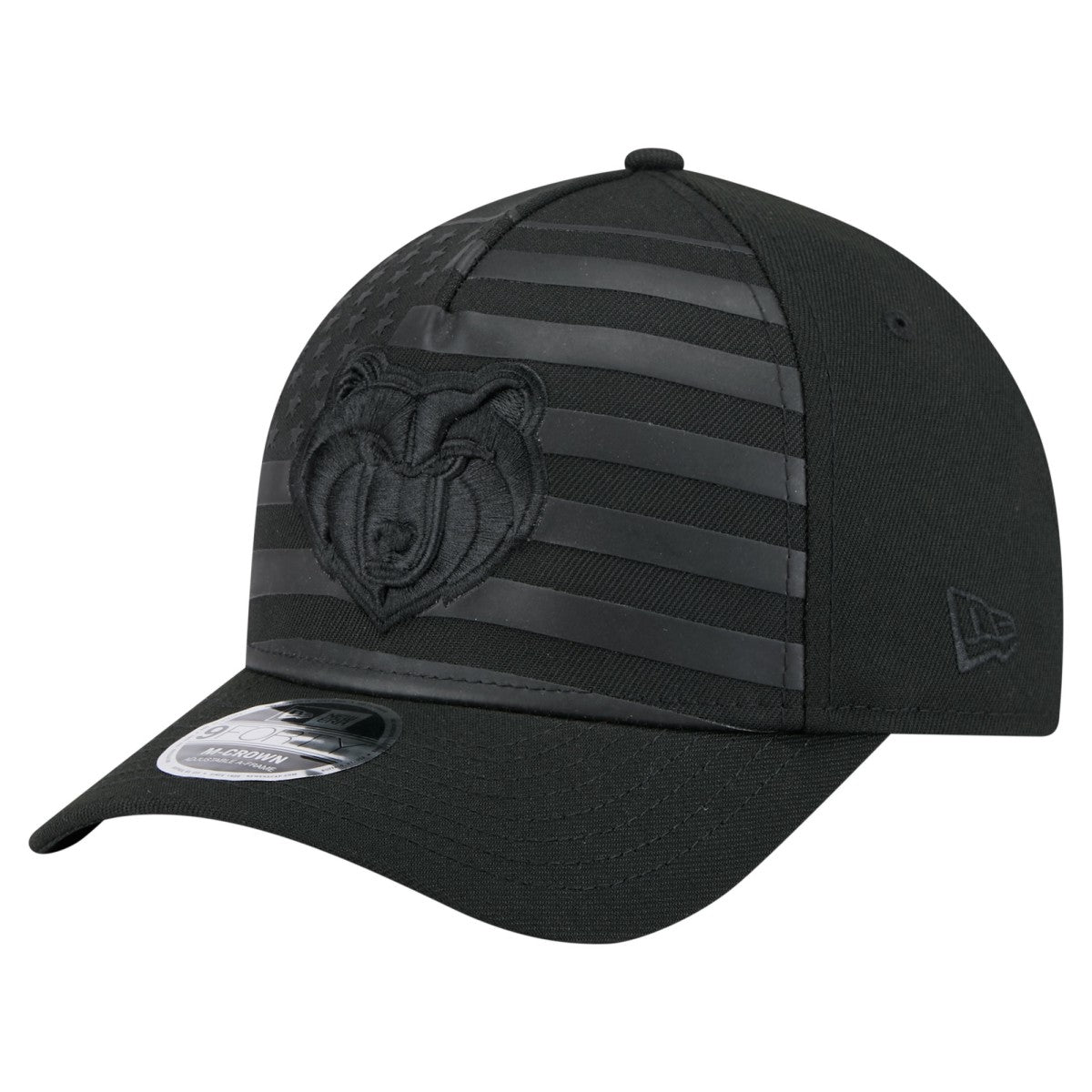 Memphis Grizzlies Game Day Flag A-Frame 9FORTY Adjustable Hat Black | New Era discount