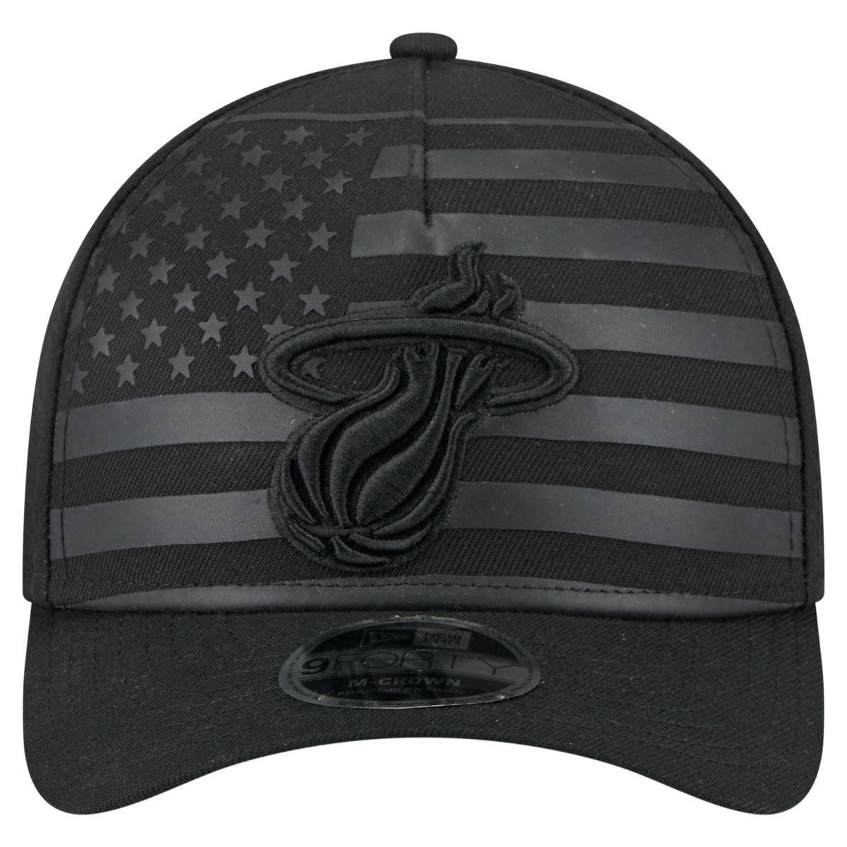 Miami Heat Game Day Flag A-Frame 9FORTY Adjustable Hat Black | New Era discount