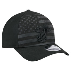 Miami Heat Game Day Flag A-Frame 9FORTY Adjustable Hat Black | New Era discount