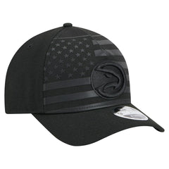 Atlanta Hawks Game Day Flag A-Frame 9FORTY Adjustable Hat Black | New Era outlet