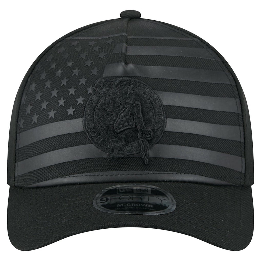Boston Celtics Game Day Flag A-Frame 9FORTY Adjustable Hat Black | New Era outlet