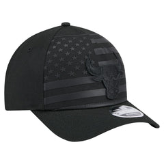 Chicago Bulls Game Day Flag A-Frame 9FORTY Adjustable Hat Black | New Era Lifestyle